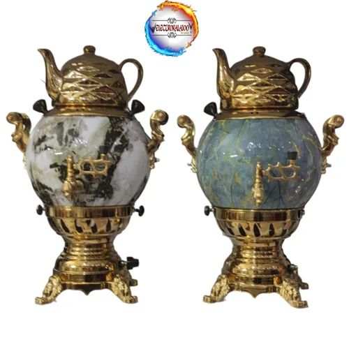 سماور گازی مگنتا به همراه قوری