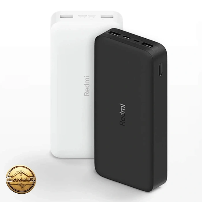 پاوربانک ۱۸ وات شیائومی مدل Redmi PB200LZM ظرفیت ۲۰۰۰۰ میلی آمپر ساعت