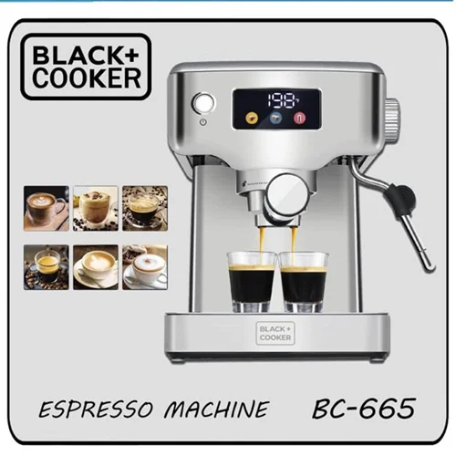 اسپرسوساز 20 بار بلک کوکر مدل CM-665