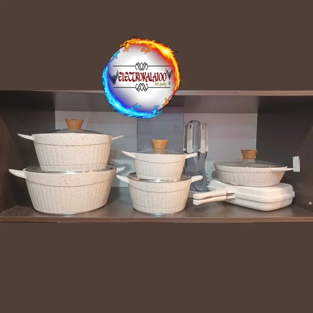 سرویس قابلمه 22 پارچه گرانیتی aec آ ای سی