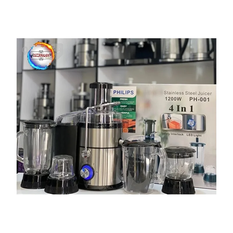 آبمیوه گیر 4 کاره فیلیپس